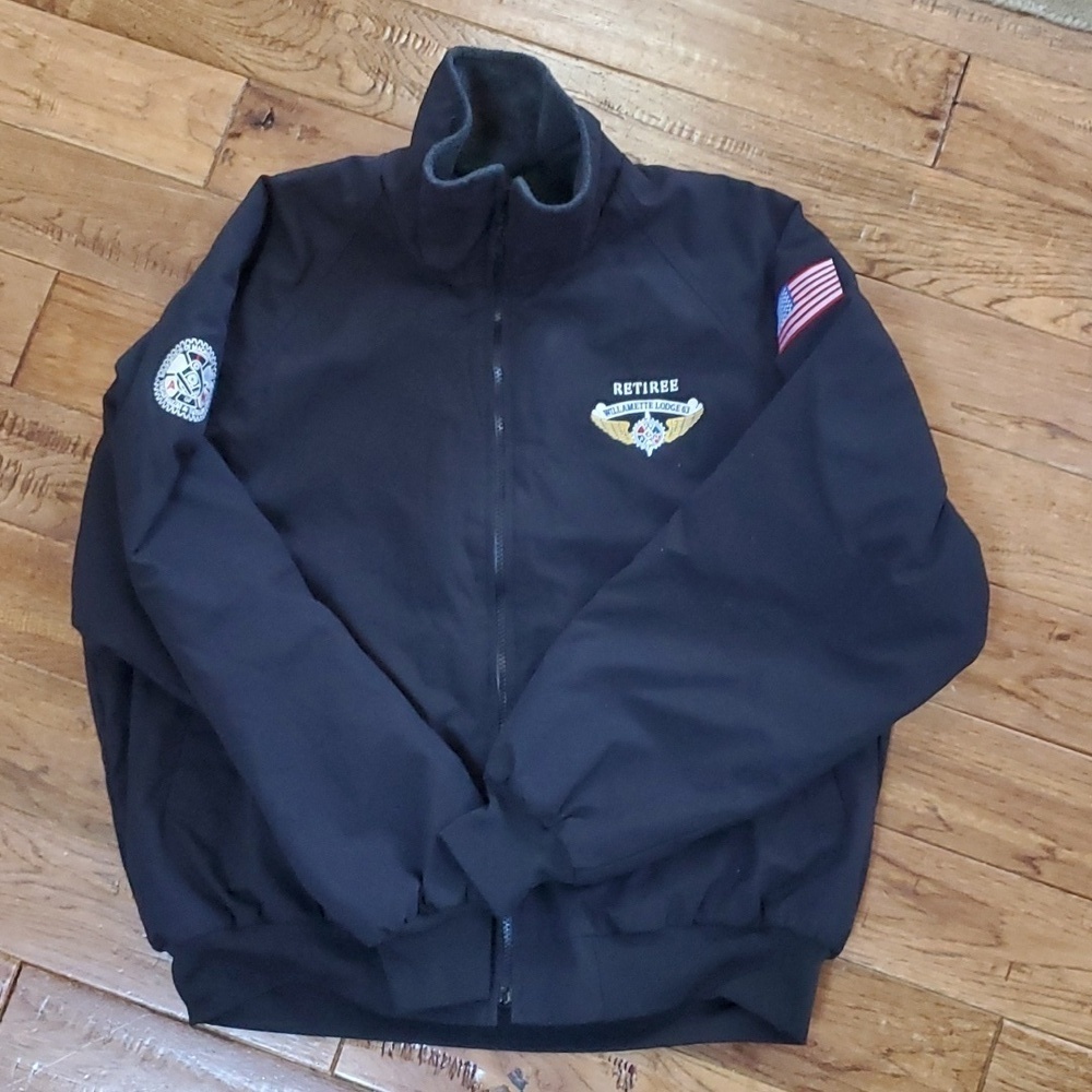 King Louie machinists union bomber jacket